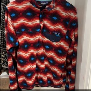 Patagonia Multicolor Patterned Fleece Pullover